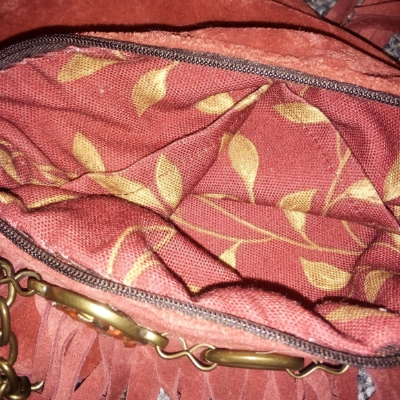 Cute Cloth Fringed Crossbody Purse Christmas - Picture 5 of 8